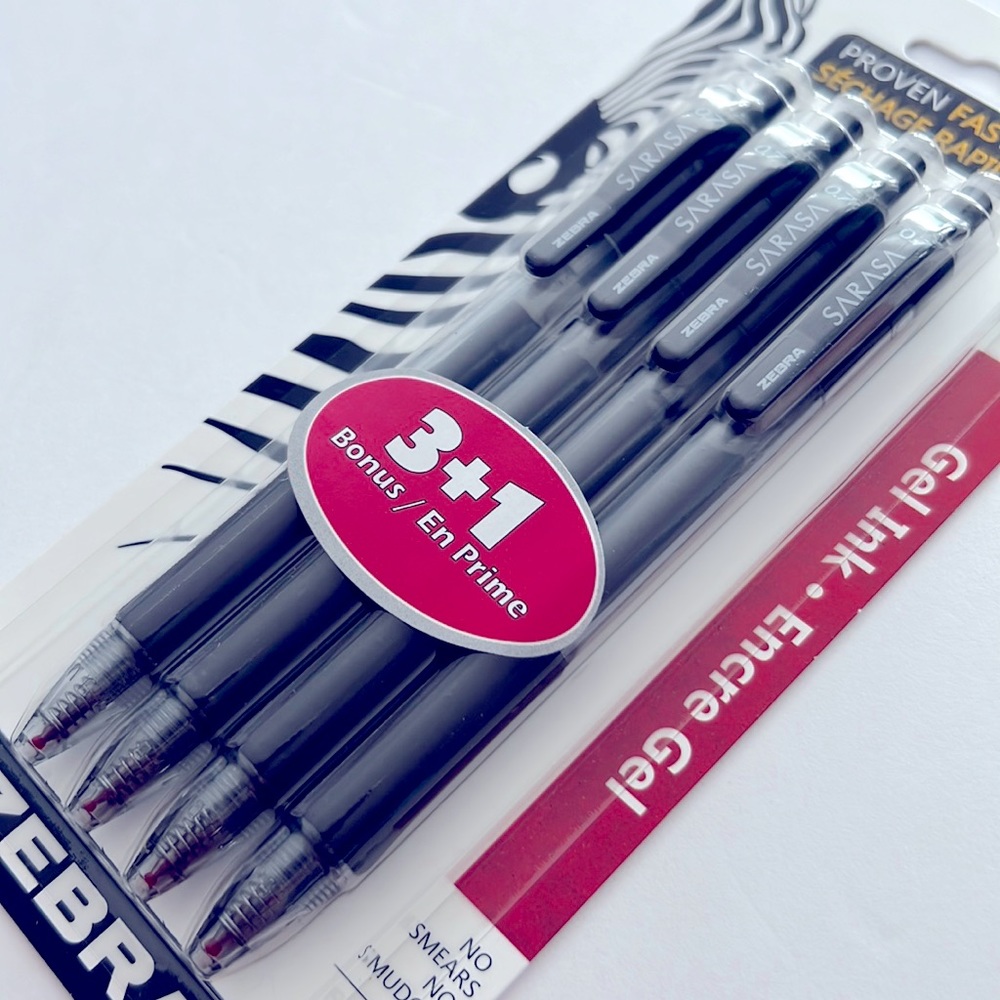 🆕 NEW Black Gel Retractable Pen with No Smears or Smudges, Fast Dry (0.7mm)